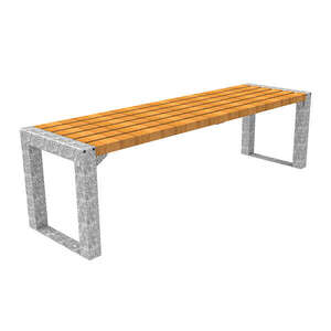 Katu- ja puistokalusteet | Istuimet | FalcoAcero Bench (Hardwood) | image #1| Street furniture seating bench seat hardwood FalcoAcero